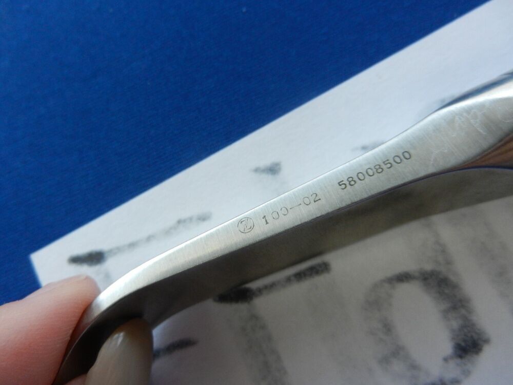 E4961 Zimmer 100-02 Tapered 15.9mm Blade Stapler Instrument 17.1cm Length - Image 4