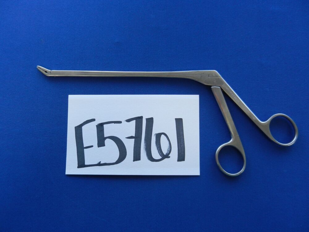 E5761 Aesculap FF806R Love Gruenwald Up Biting 3.0mm x 10mm Rongeur 18cm Long