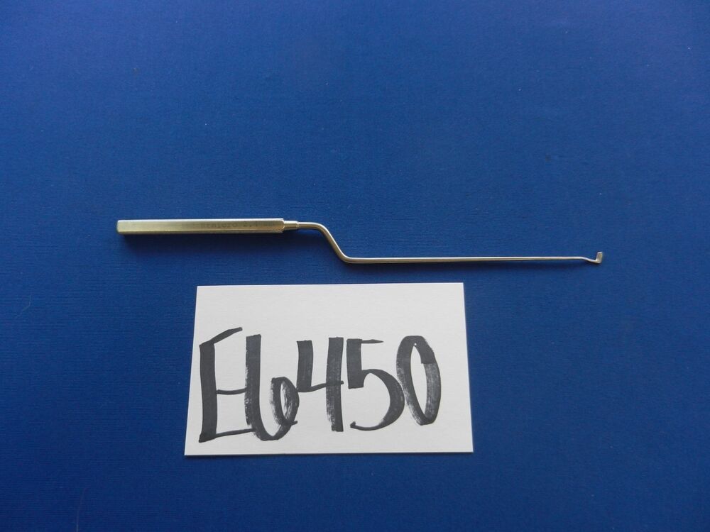 E6450 Codman 80-1312 Hardy 2.4mm Right Micro Enucleator