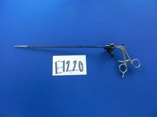 E7220 Stryker 250-080-321 Babcock Grasper 5mmx33cm w/ 250-080-234 Ratchet Handle