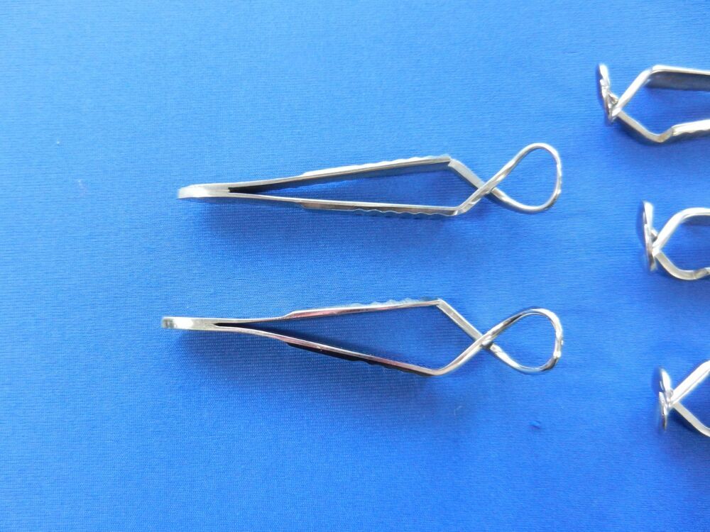 E7282 Lawton Sklar Storz Lot of 5 Jones Towel Forceps - Image 3