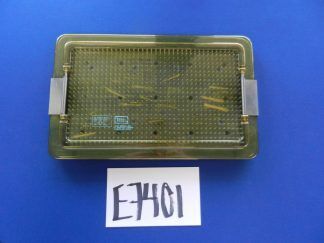E7401 Riley Ophthalmic Sterilization Tray 11" x 7" x 0.5"