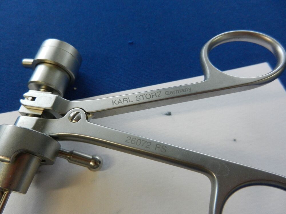 Storz 26072FS Optical Grasping Forceps 26cm Overall Length - Image 6