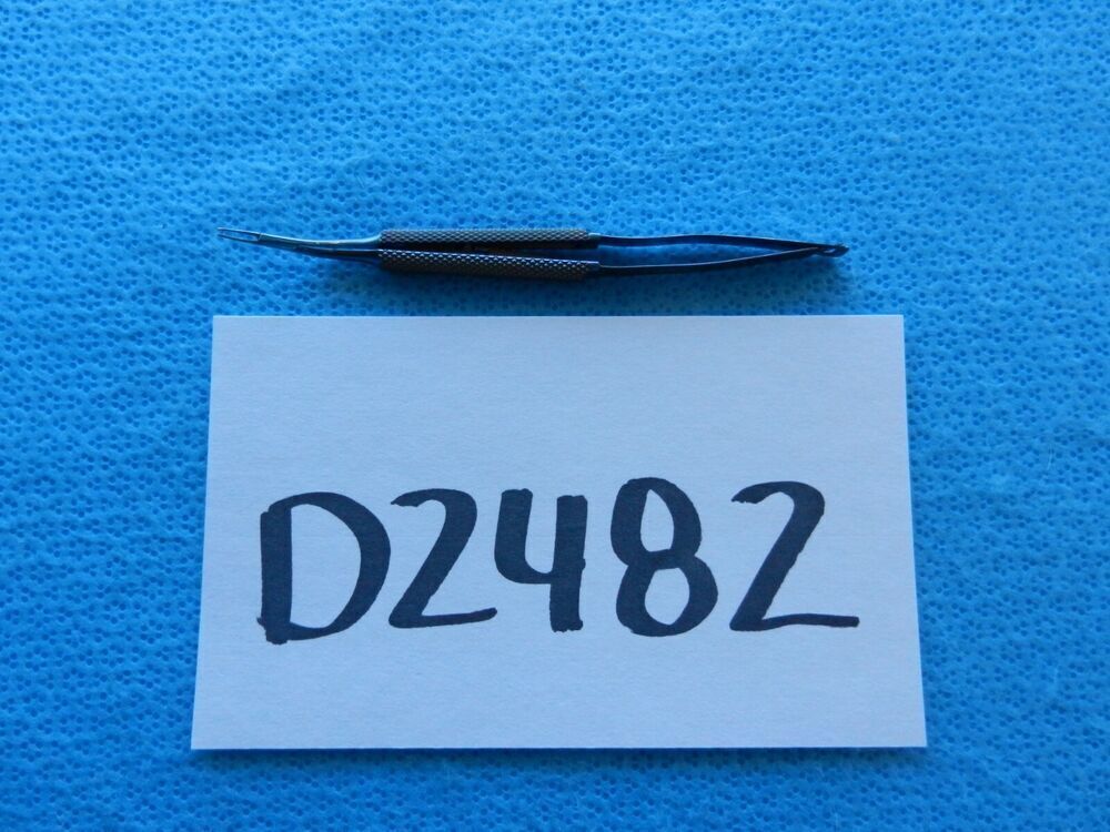 D2482 Rhein Surgical Titanium Ophthalmic Forceps 05-2339-R