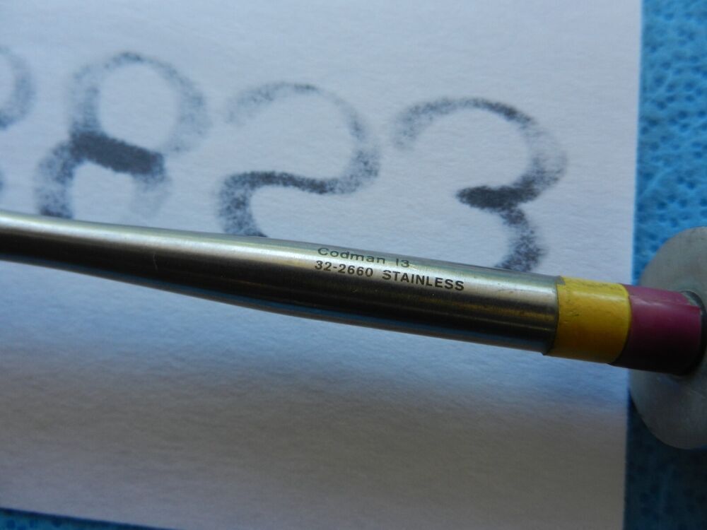 D3853 Codman Symmetry Surgical 6mm Cobb Gouge 32-2660 - Image 4