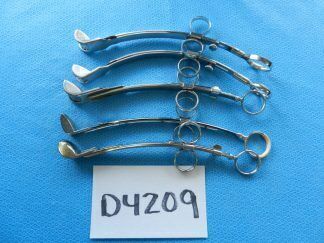 D4209 Storz Jarit Sklar Surgical ENT Instruments Lot Of 5