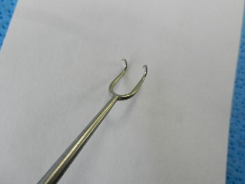 D6135 Storz Joseph Double Prong Surgical Hook 15.8cm N4727 - Image 3