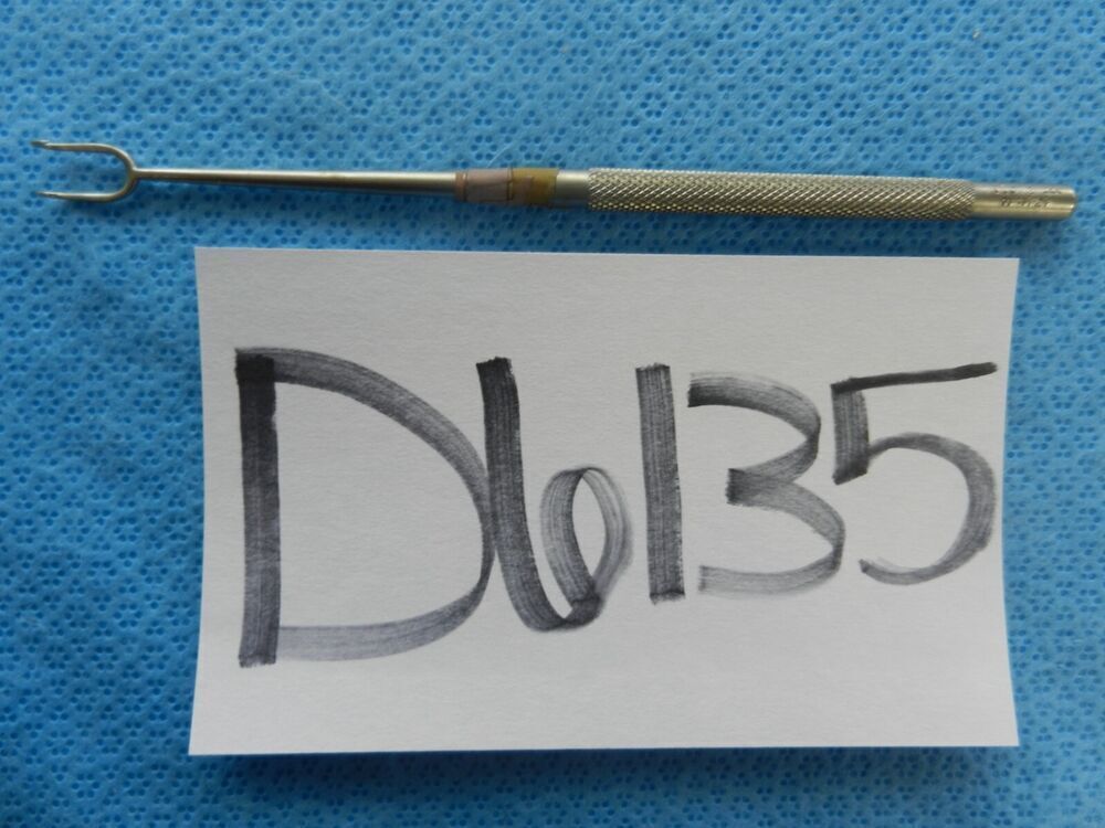 D6135 Storz Joseph Double Prong Surgical Hook 15.8cm N4727