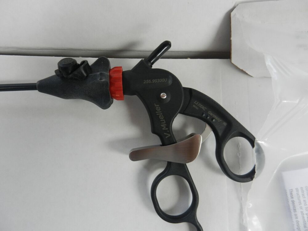 F207 V. Mueller 256.76310U Laparoscopic Long Jaw Tooth Grasper 5mm x 36cm NEW! - Image 3
