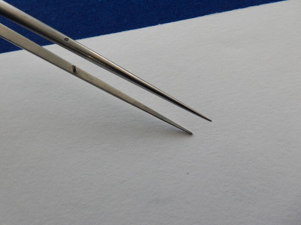 Aesculap FM153R Sensation Straight Bayonet Micro Forceps 21cm Length - Image 3
