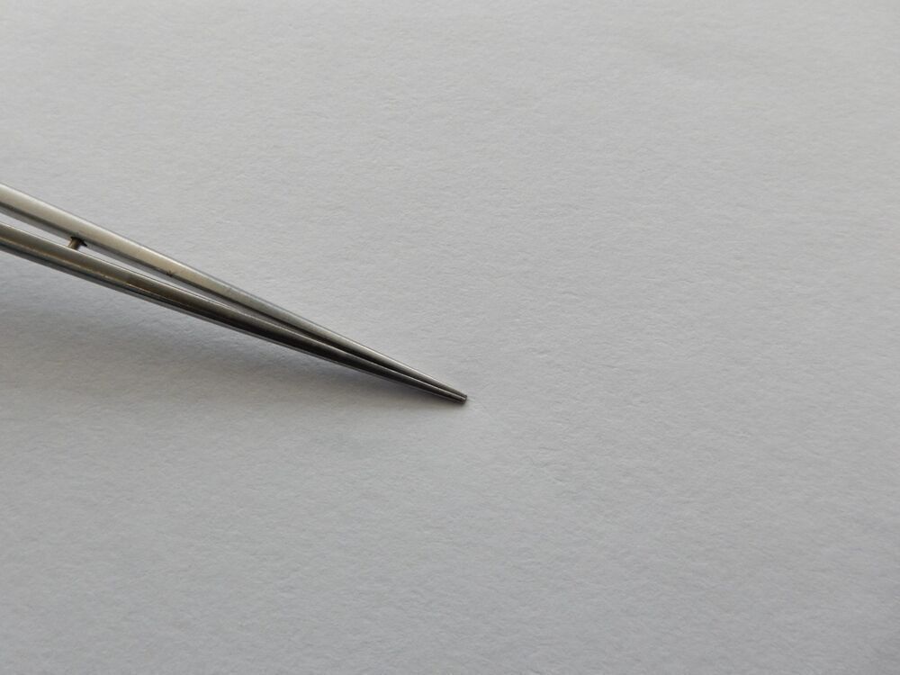 Aesculap FM153R Sensation Straight Bayonet Micro Forceps 21cm Length - Image 4