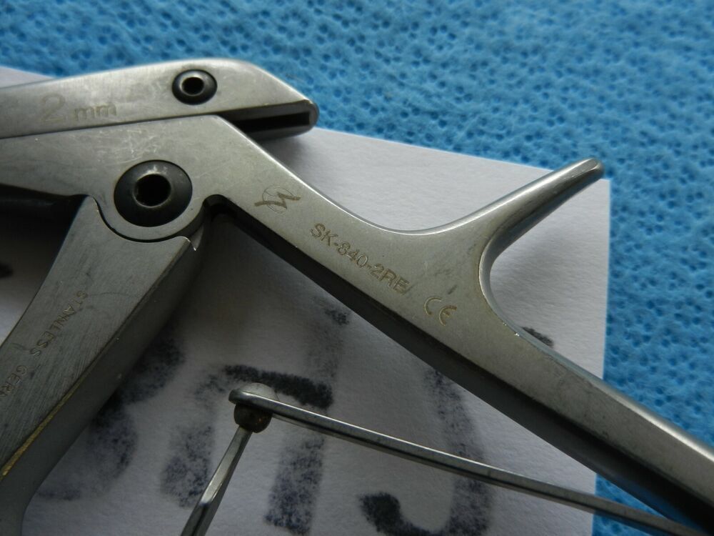 D2842 Stealth Surgical 2mm 8in 40 Degree Rongeur SK-840-2RE - Image 5