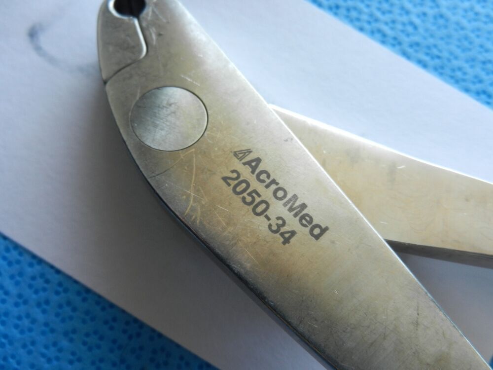 D3291 Acromed Surgical Orthopedic Holding Forceps 2050-34 - Image 4