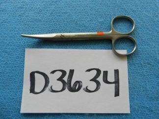 D3634 Aesculap Surgical Curved 5-1/2in Scissors BC577