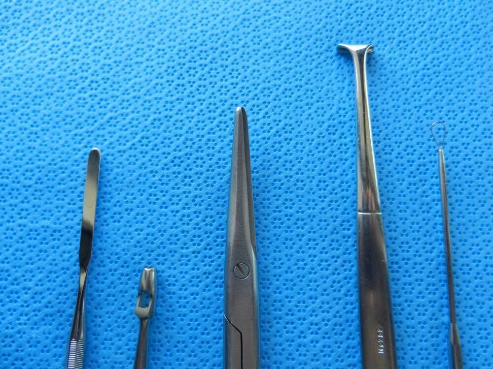 D4141 Storz Pilling Surgical ENT Instruments Lot Of 5 - Image 3