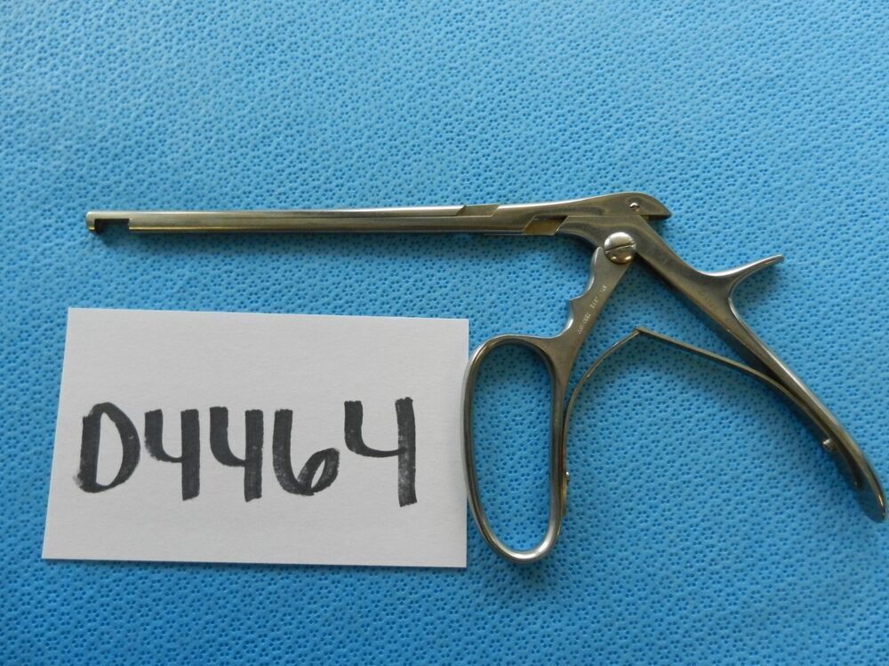 D4464 Zimmer Surgical 90 Degree Down 7in 5mm Rongeur 3346