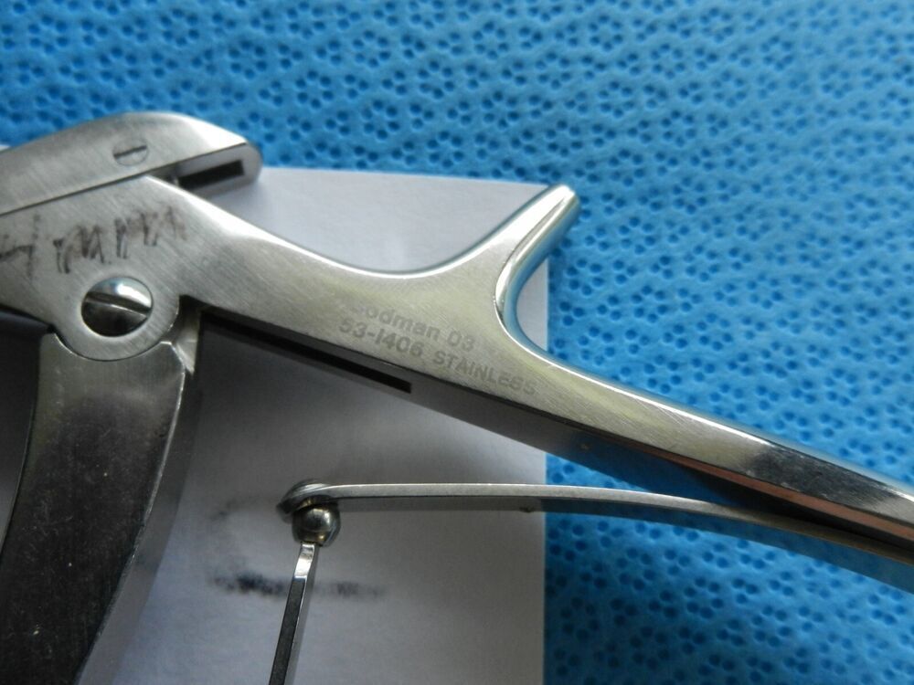 D4475 Codman Symmetry Surgical 90 Degree 7in 4mm Rongeur 53-1406 - Image 4