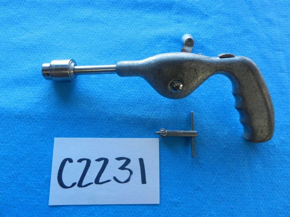 Zimmer Surgical Orthopedic Handpiece W/ Key 522