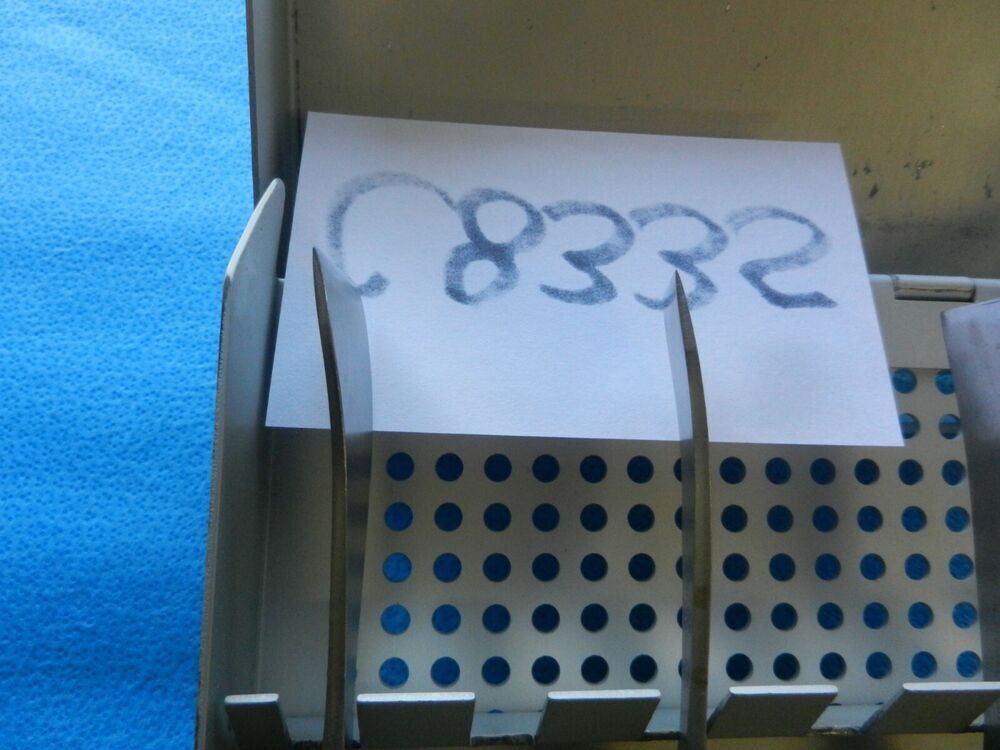 Zimmer Surgical Orthopedic Curved Kapner Osteotome Set W/ Case - Image 3
