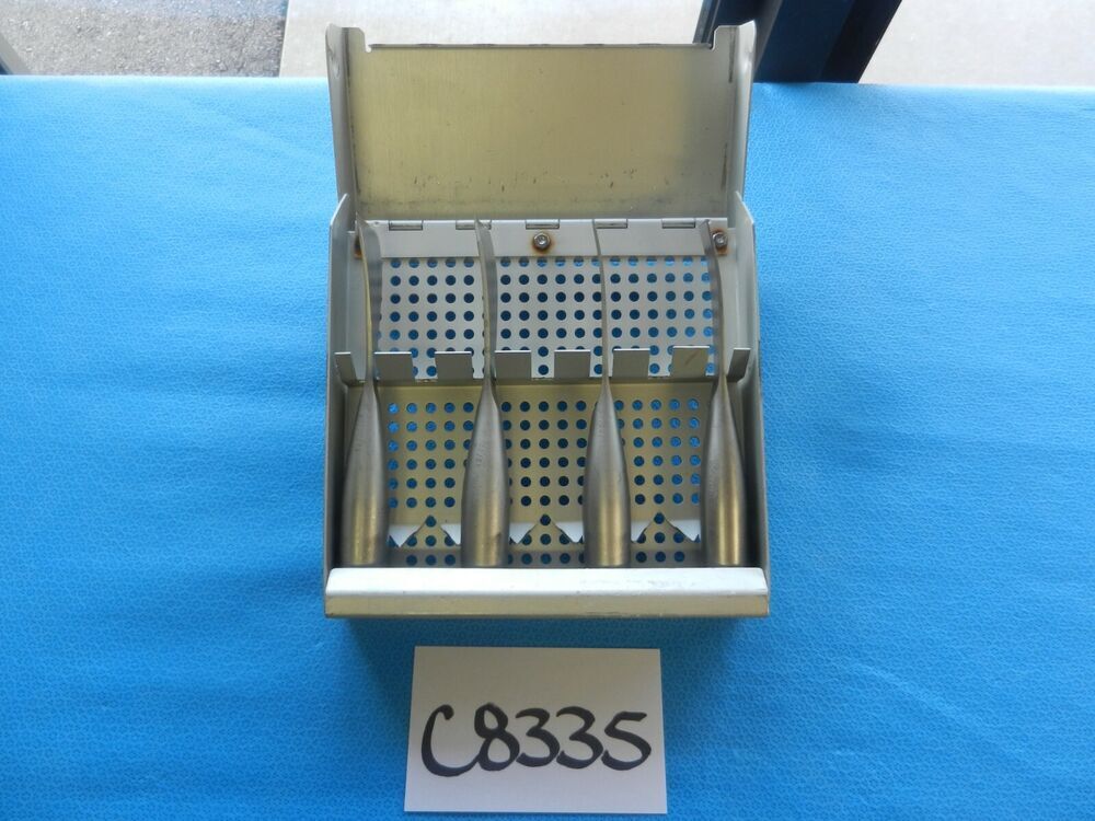 Zimmer Surgical Orthopedic Curved Kapner Osteotome Set W/ Case