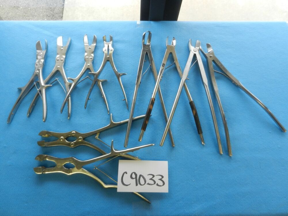 Zimmer Surgical Sternal Cutters Lot Of 10