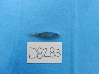D8283 Storz Surgical Clayman Opthalmic 70 Degree 3mm Curved Tip Forceps E2982