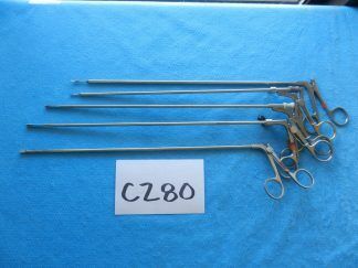 Jarit V. Mueller Wisap Surgical 5mm Lap Laparoscopic Instruments Lot Of 5