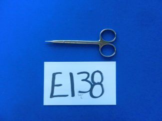 E138 Aesculap Stevens Straight Blunt Tip Tenotomy Scissors 5" Length BC194R