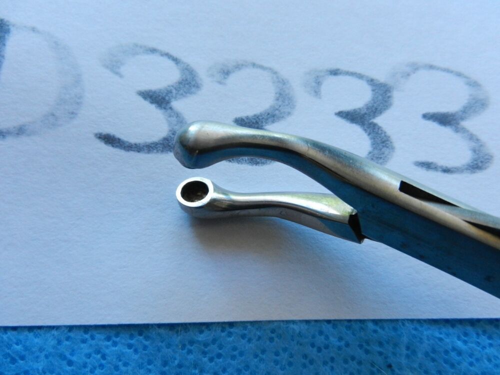D3333 Codman Symmetry Surgical 5mm Gayler Uterine Forceps 30-5545 - Image 3