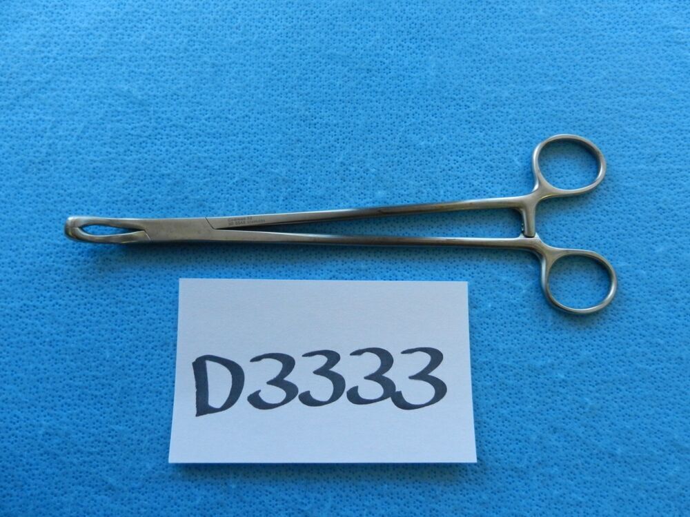 D3333 Codman Symmetry Surgical 5mm Gayler Uterine Forceps 30-5545
