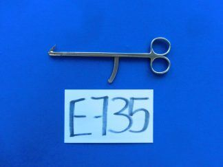 E735 Jarit Diethrich Angled Tip Scissors 17cm Overall Length 310-360