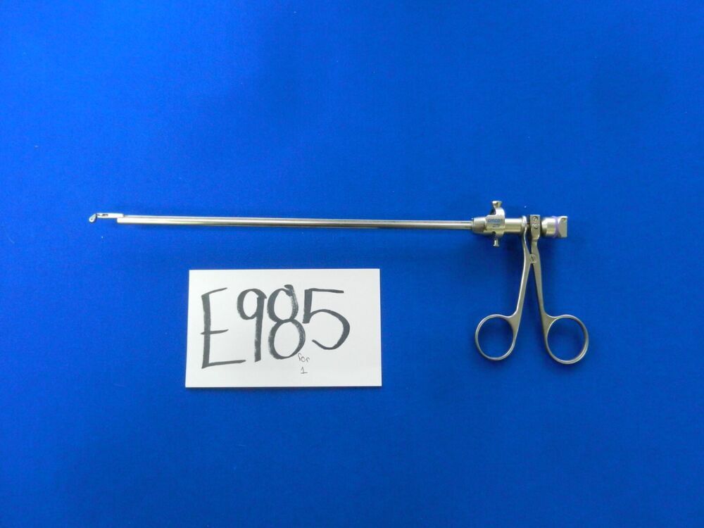 E985 ACMI Circon Rigid Cup Ophthalmic Tearing Forceps E8213