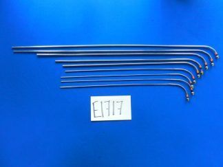 E1717 Pilling Bronchoscopic Aspiration Suction Tubes Lot of 9