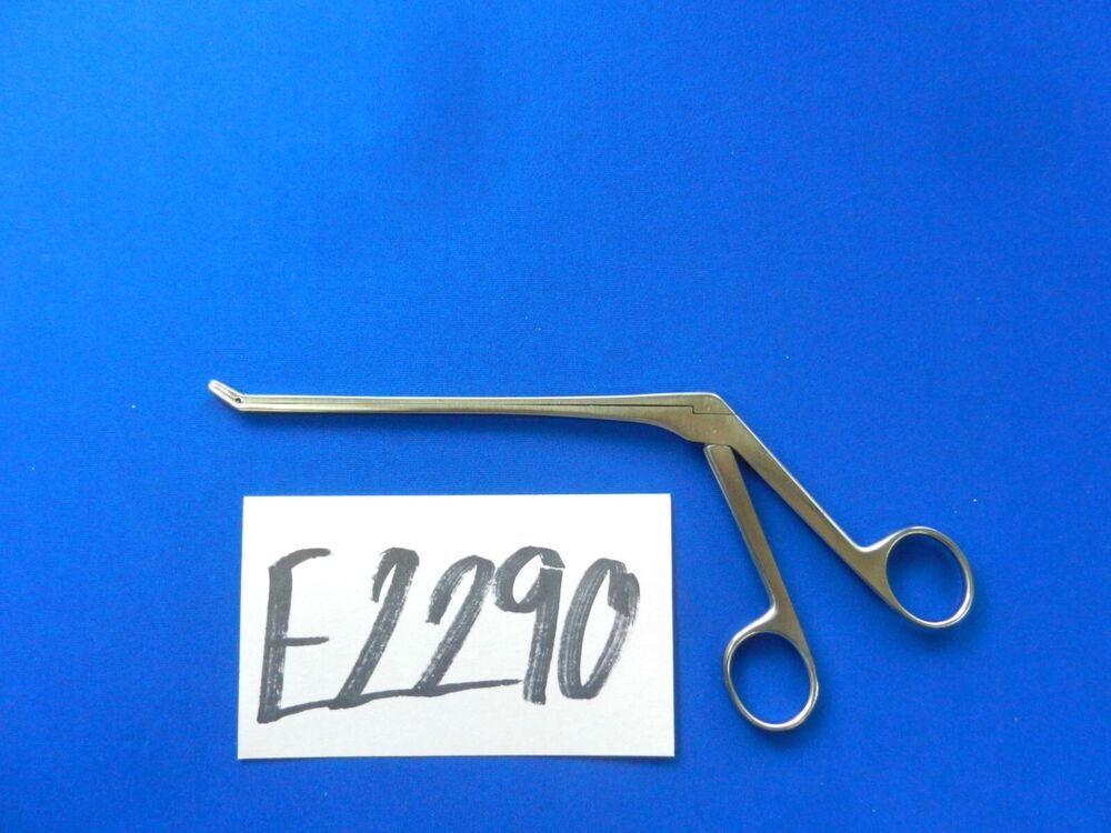E2290 Aesculap FF543R Caspar Rongeur with Teeth 3x12mm 6.25" Length