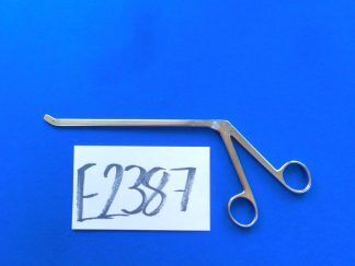E2387 Codman 53-1232 Cushing 2.0mm Up Angled 2x10mm Cup Jaws Rongeur