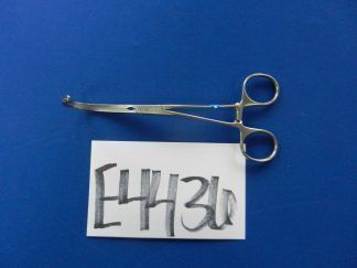 E4436 Aesculap FB734R Cooley Pediatric Curved 36mm Jaw Forceps 6.75" Length
