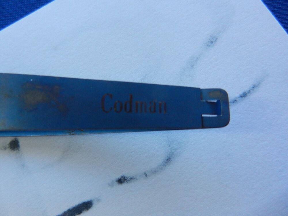 E4538 Codman 800-1512 Locking Titanium Malis Needle Holder - Image 5