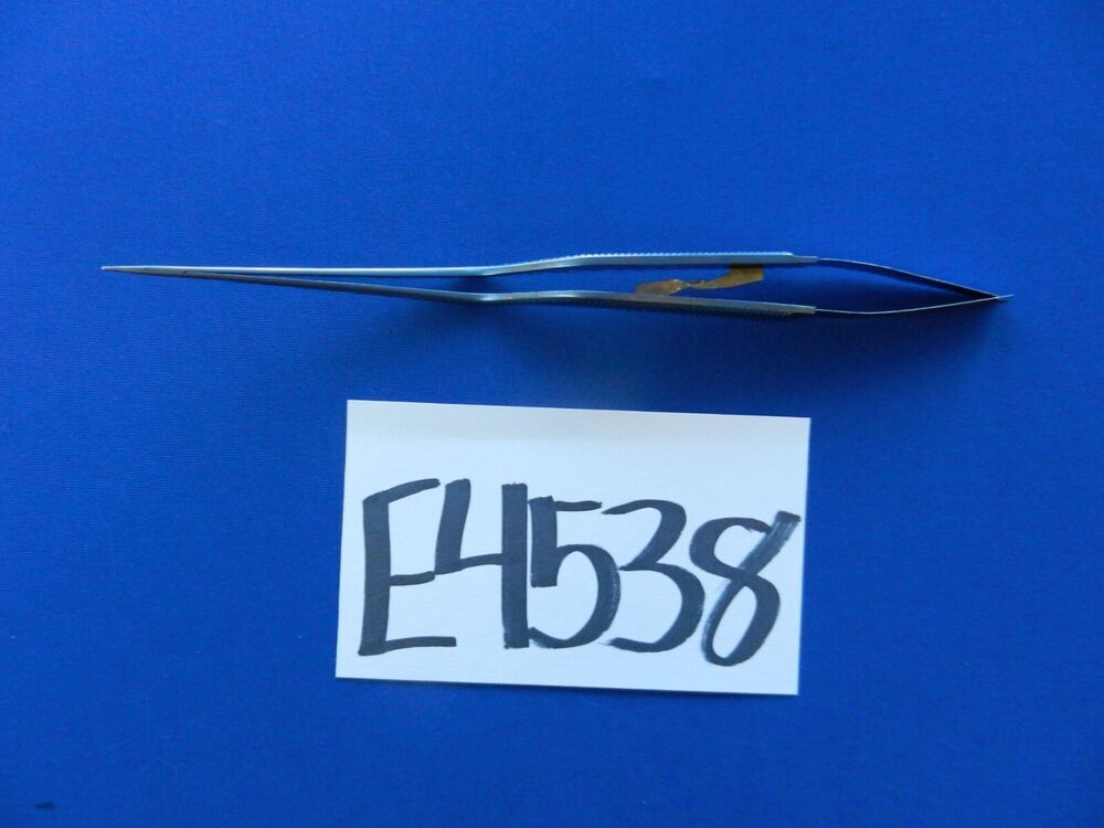 E4538 Codman 800-1512 Locking Titanium Malis Needle Holder