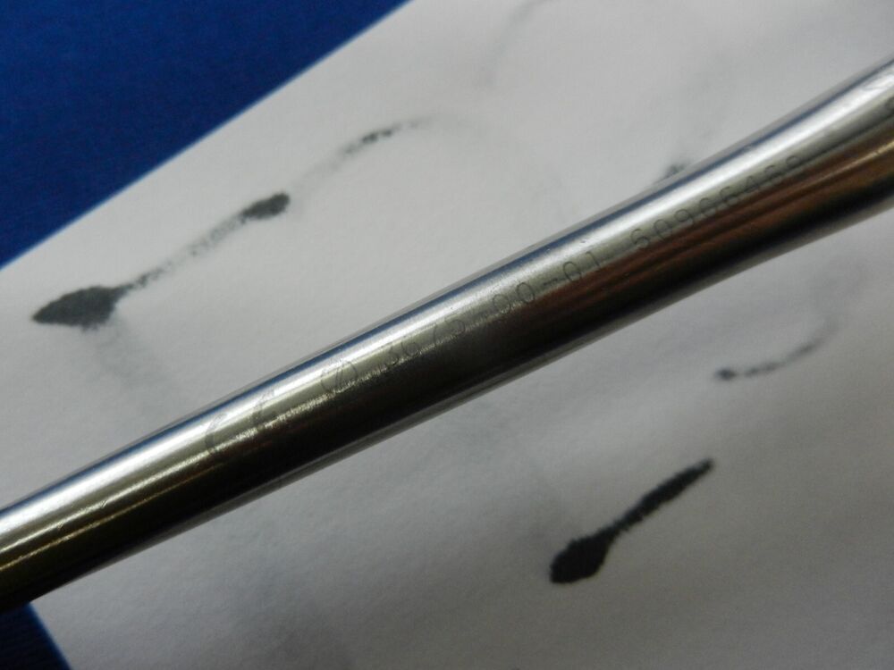 E5326 Zimmer 3675-00-01 Straight Size 000 Oval Cup Curette - Image 4