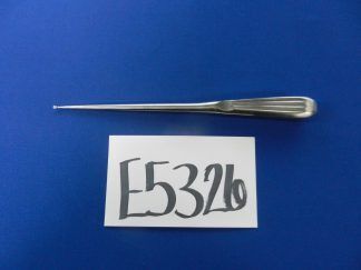 E5326 Zimmer 3675-00-01 Straight Size 000 Oval Cup Curette