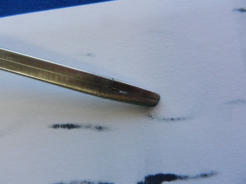 E5758 Aesculap FF810R Love Gruenwald Down Biting 3.0mm x 10mm Rongeur 18cm - Image 3