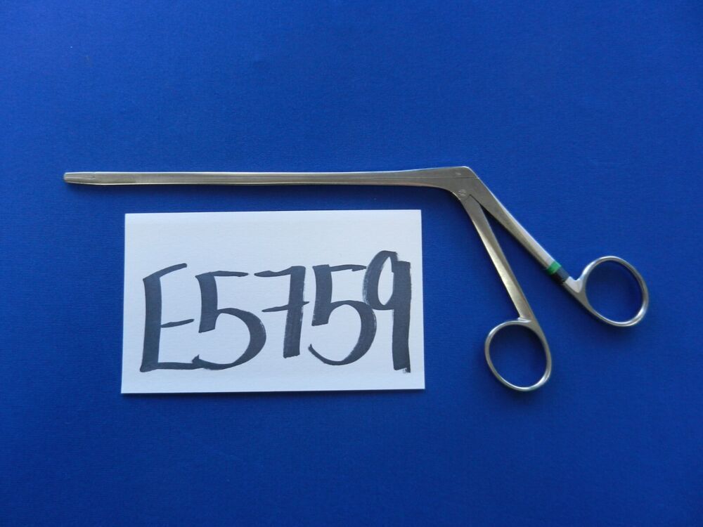 E5758 Aesculap FF810R Love Gruenwald Down Biting 3.0mm x 10mm Rongeur 18cm