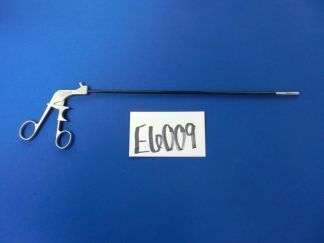 E6009 Aesculap 8360-00 Prestige Atraumatic Single Action Slide Lock Grasper 5mm