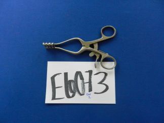 E6073 Merit 97-373 Weitlaner 3x4 Blunt Teeth Retractor 5.5in Overall Length
