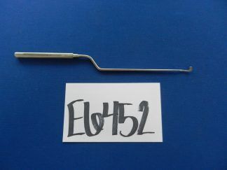 E6452 Codman 80-1326 Hardy Right 3.4mm Enucleator 24.1cm Overall Length