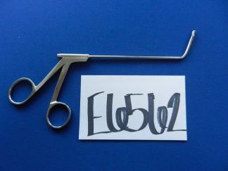 E6562 Xomed 3712300 Giraffe Thru-Cut ENT 2.0mm Serrated 110 Degree Recess Forcep