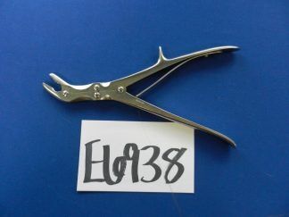 E6938 Zimmer 3310 Stille Luer Orthopedic 6x15mm Cup Rongeur 23cm Overall Length