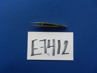 E7412 Ambler OF181-01L Stern Castroviejo 2x3 Tooth Forceps 4" Overall Length