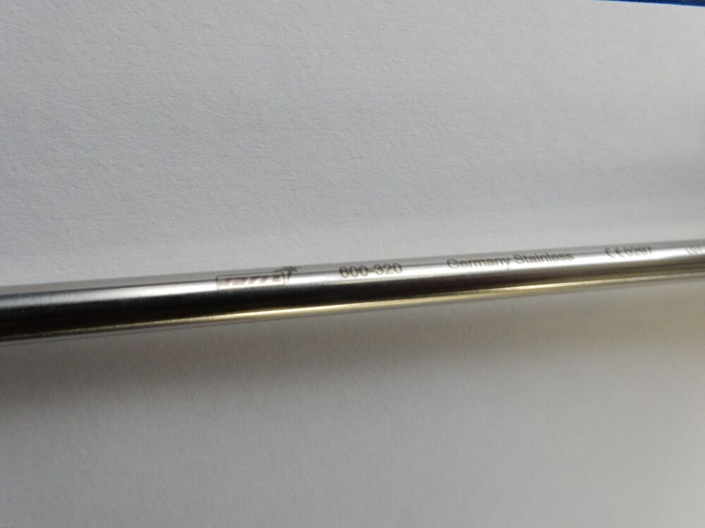 Jarit 600-320 Suction/Irrigation Cannula Dual Trumpet Valve 5mm 13-3/4" - Image 5