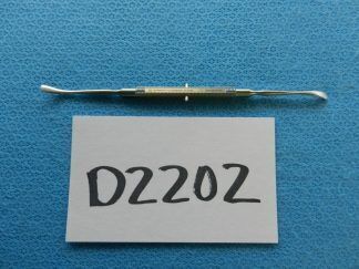 D2202 Codman Symmetry Surgical Double Ended Freer Elevator 65-6620